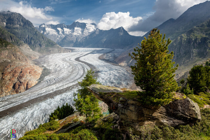 Great Aletsch Glacier, Valais, Switzerland