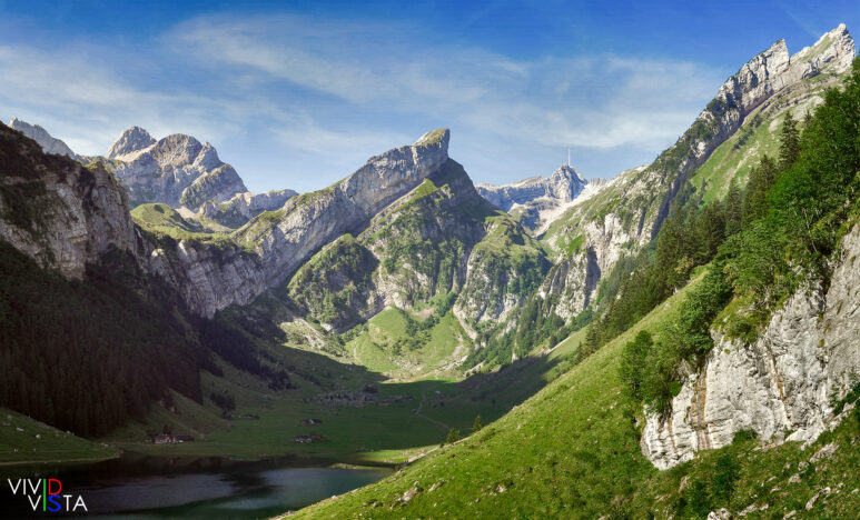 Alpstein, Seealpsee, Appenzell IR, Switzerland