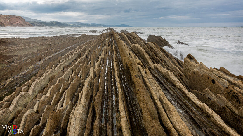 Flysch, Zumaia, Coast of Biscay, Spain