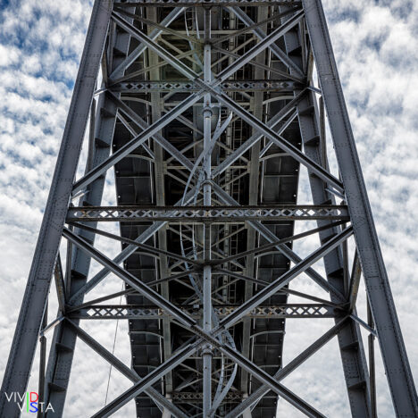 Ponte Luiz I by Théophile Seyrig (1886) in Porto, Portugal