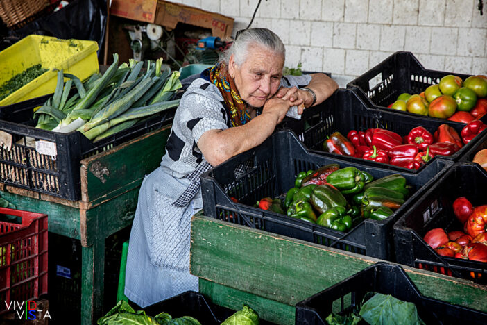 Mercado do Bolhão in Porto, Portugal