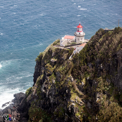 Farol do Arnel, São Miguel, Azores, Portugal