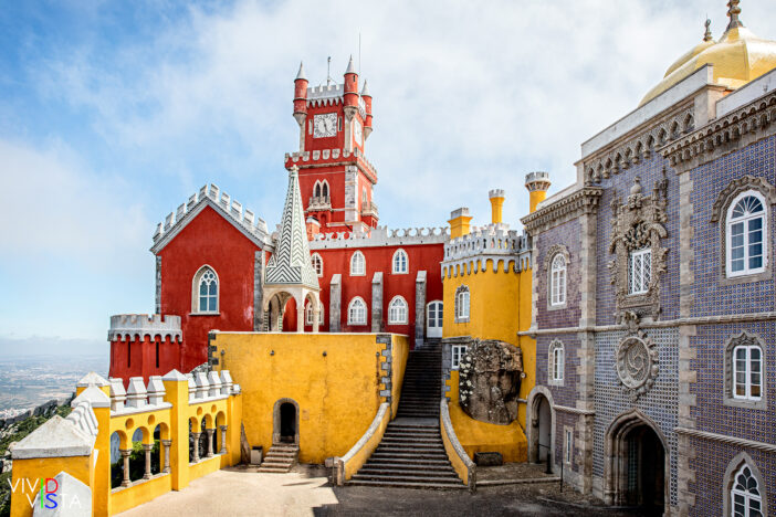 Pátio dos Arcos, Palácio da Pena, Sintra, Portugal